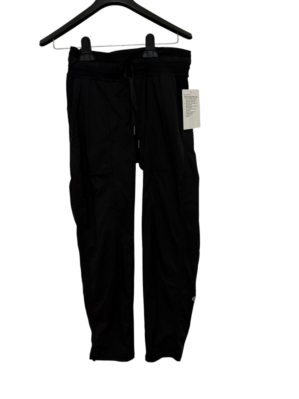 Lululemon Size 2 Cropped Dance Studio Pants Black New With tags
